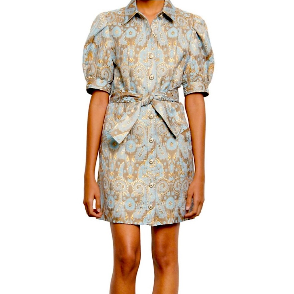 SANDRO embellished dress 38